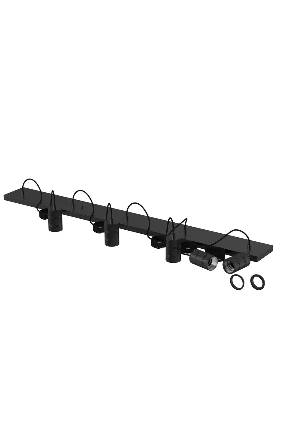 calex-suspension-5x-e27-noir-sans-ampoules image 1