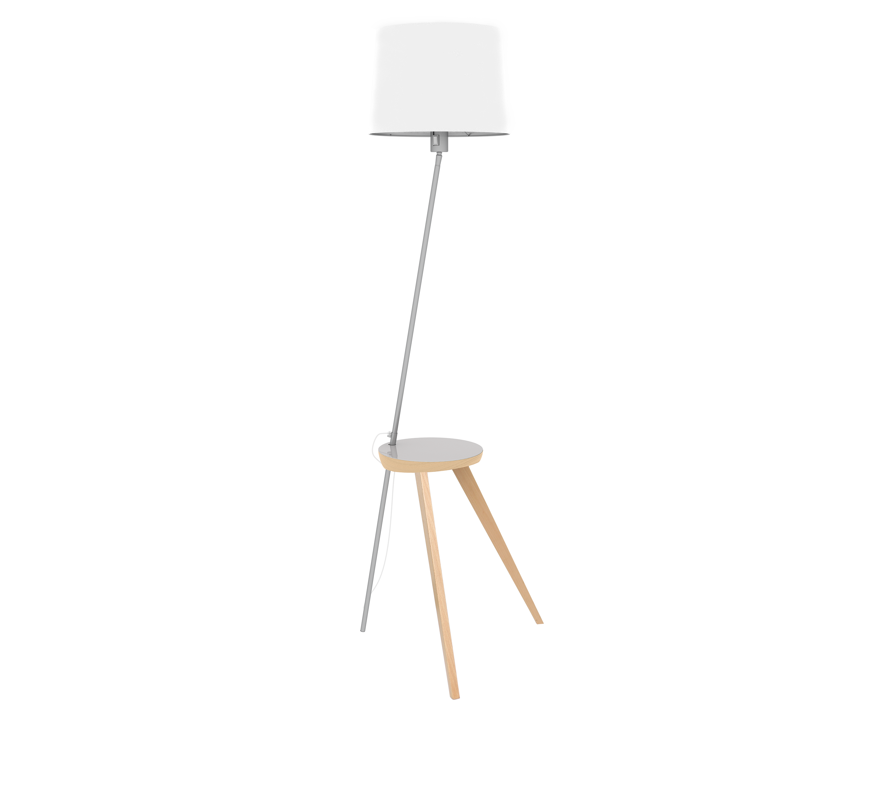 aluminor-trio-2-lampadaire-cocon-u-avec-tablette-et-chargeur image 3