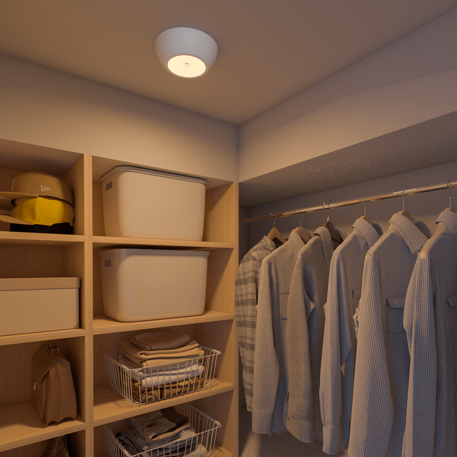 calex-spot-on-sensor-ceiling-light-plafonnier-sans-fil-piles-ext-rieur image 4