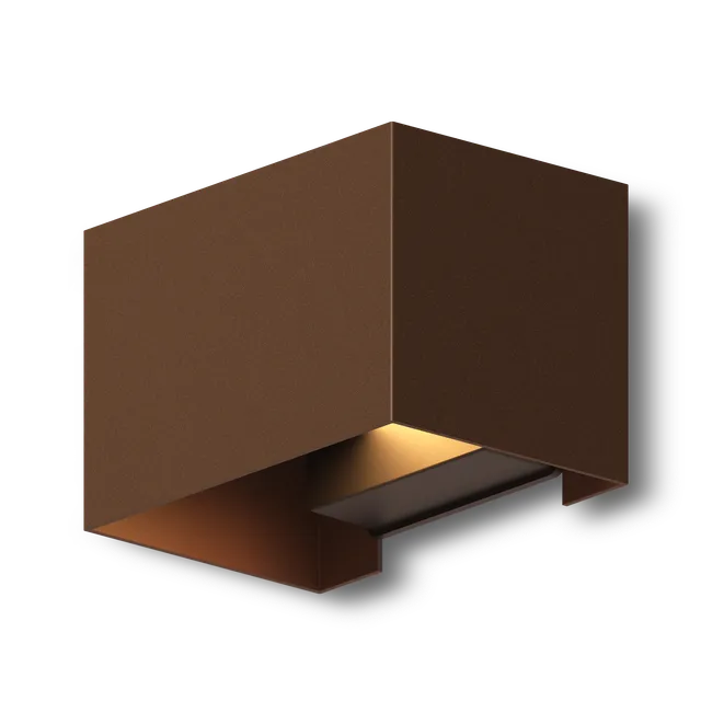 calex-venise-applique-murale-led-up-down-rouille image 1