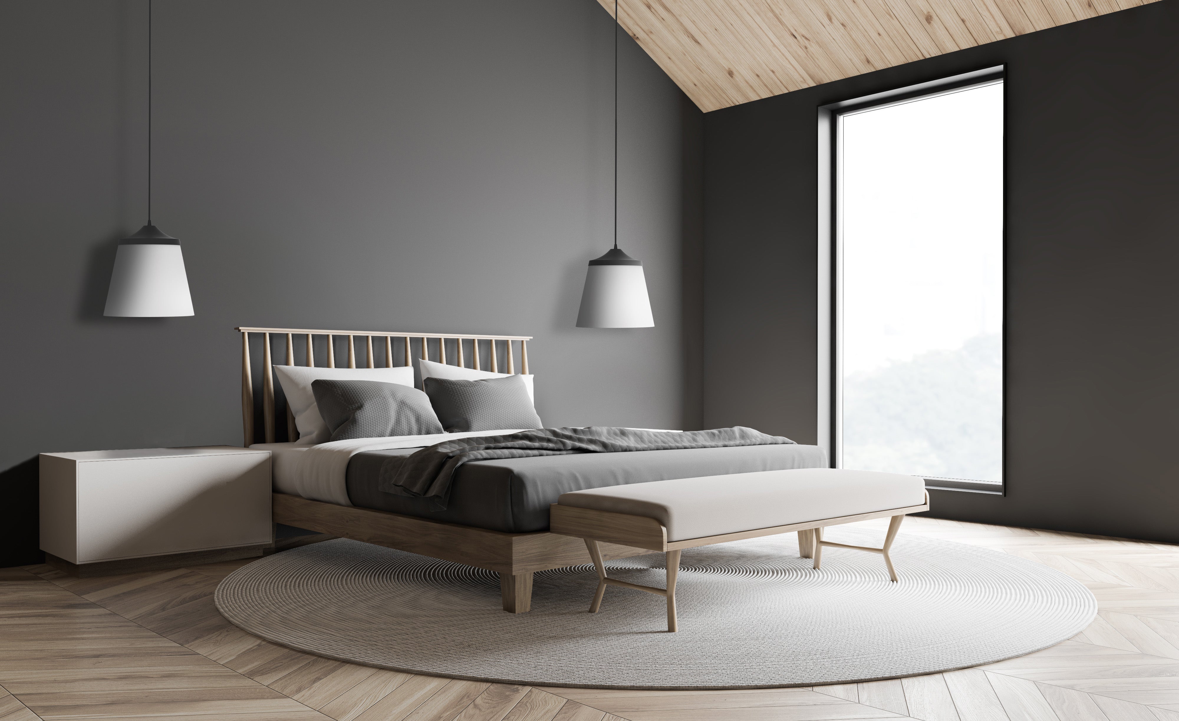 aluminor-woody-s-suspension-conique-tissu-scandinave image 2