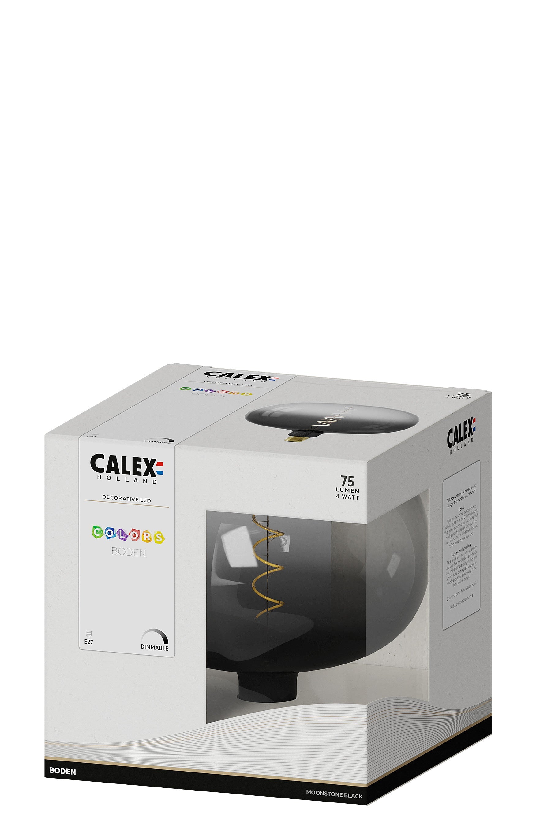 calex-boden-ampoule-filament-e27-moonstone-black-4w-blanc-chaud image 3