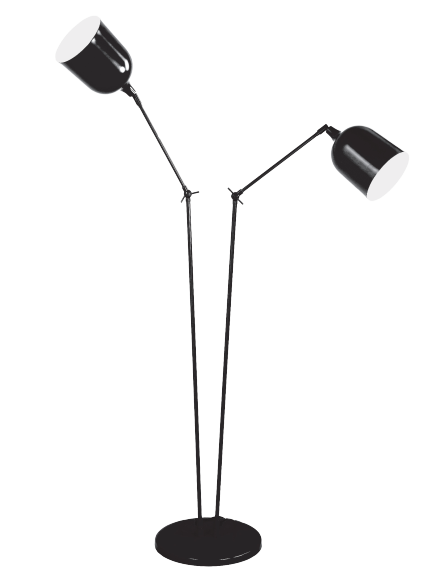 aluminor-twin-lampadaire-articul-162-cm-orange-rose-noir image 3