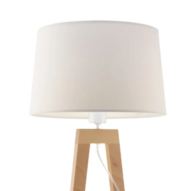 aluminor-abat-jour-blanc-pour-lampe-sacha-lt image 1