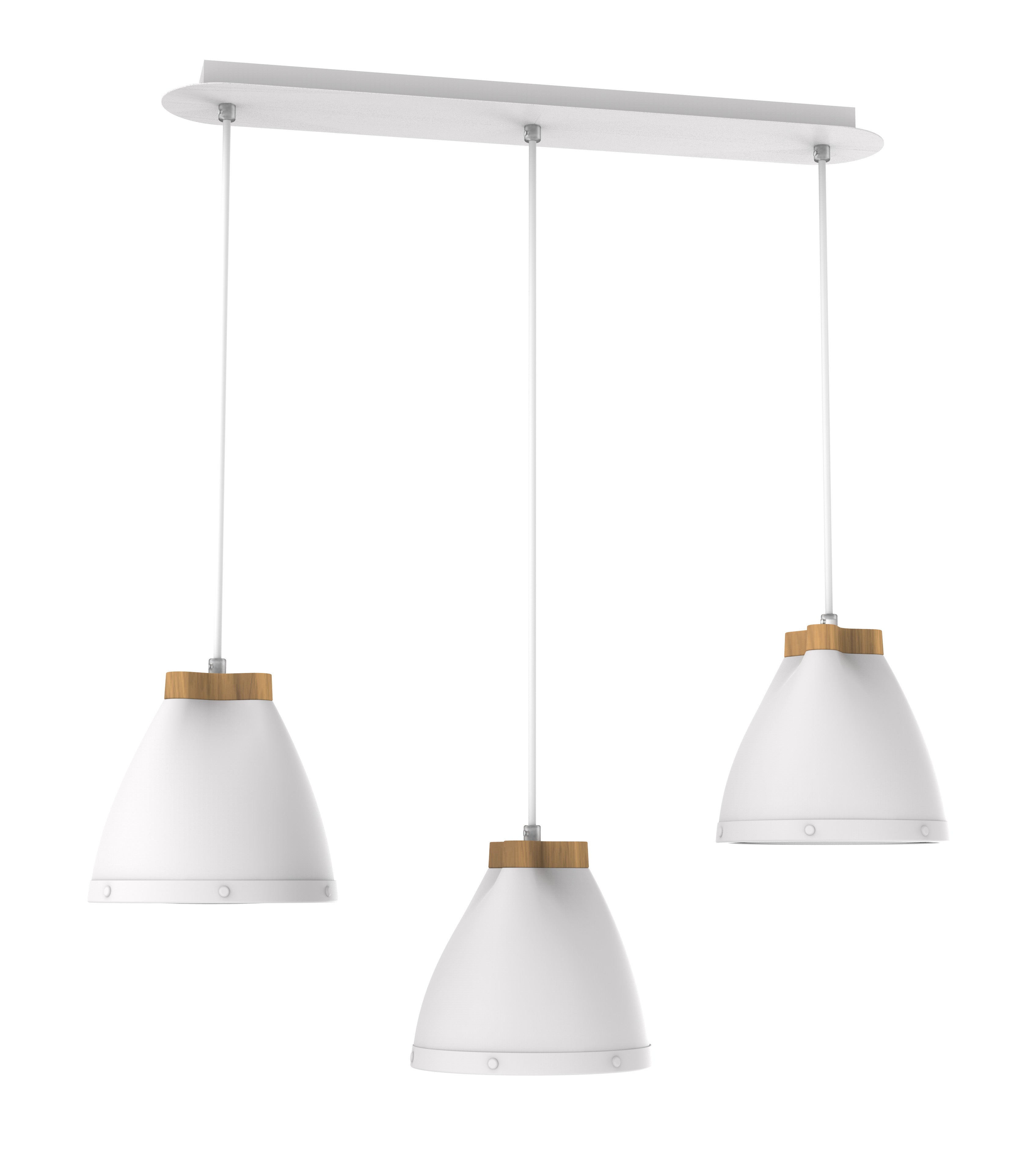 aluminor-clarelle-s3-suspension-industrielle-3-lumi-res-bois-et-m-tal-blanc image 3