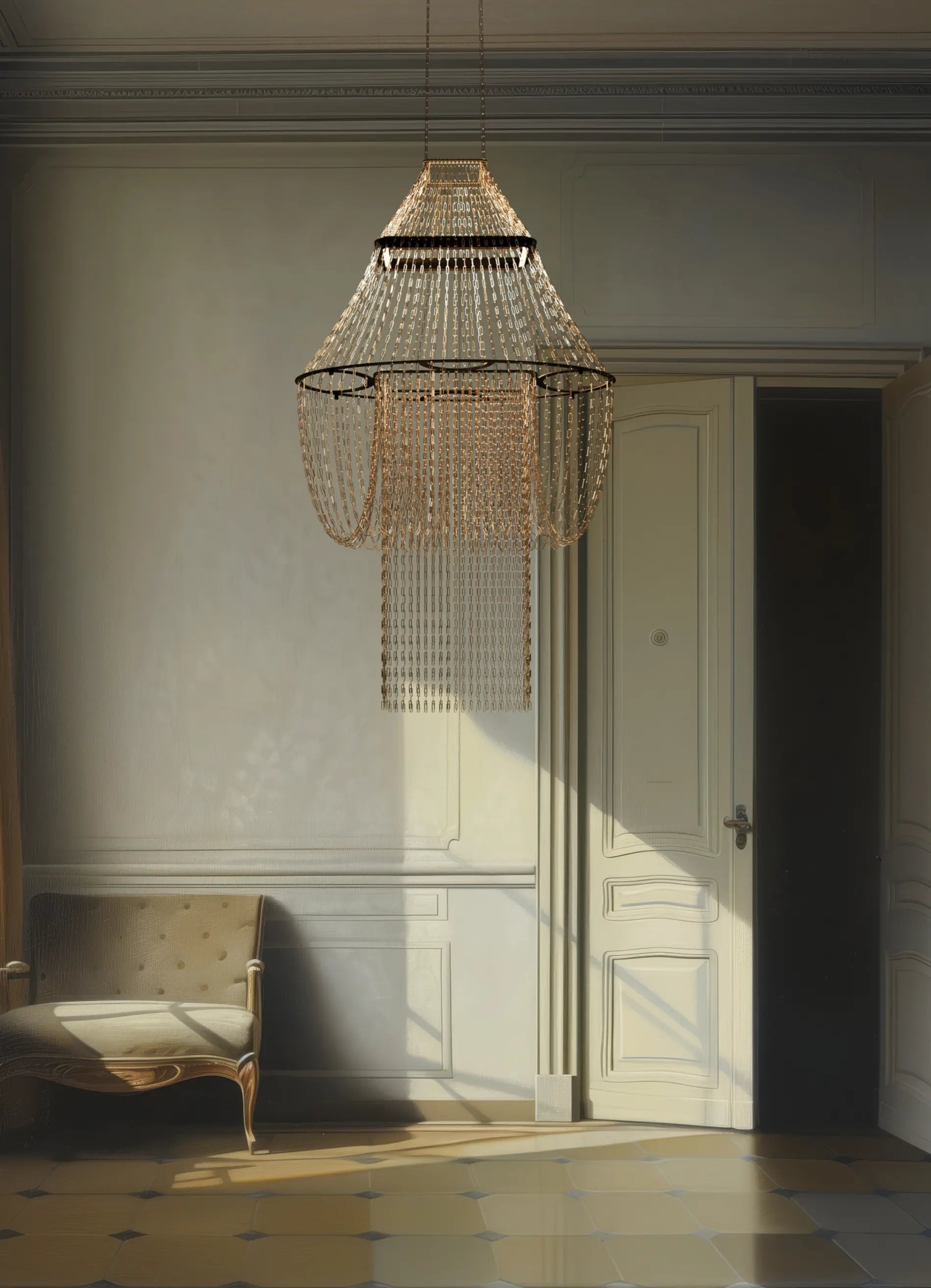 dcw-ditions-lampe-c-pendant-lustre-cha-nons-inox-6400-maillons image 3