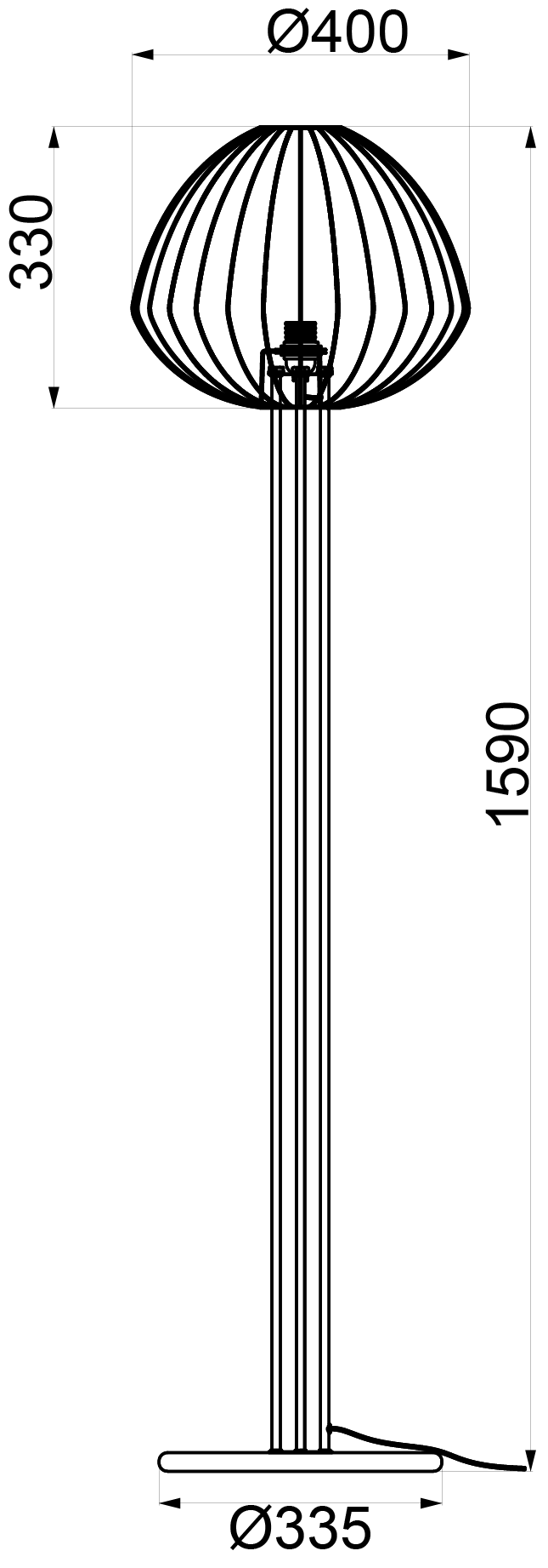 aluminor-beloune-ls-1-lampadaire-blanc-4-m-ts-acier image 3