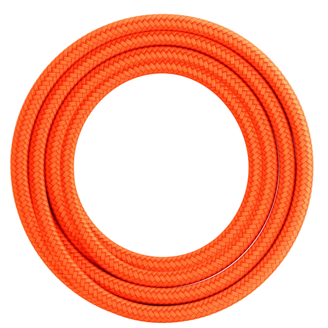 calex-creations-c-ble-textile-orange-1-5-m-pour-suspension-diy image 1