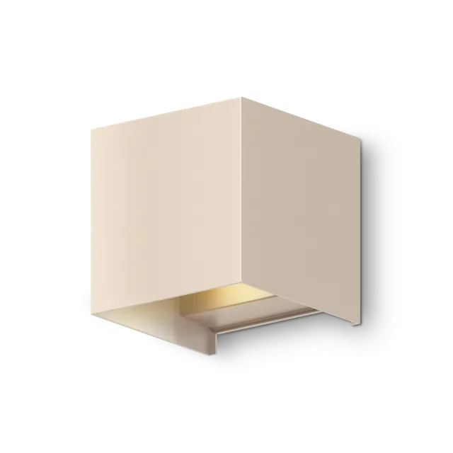 calex-bari-applique-murale-up-down-led-sable-7w-3000k image 1