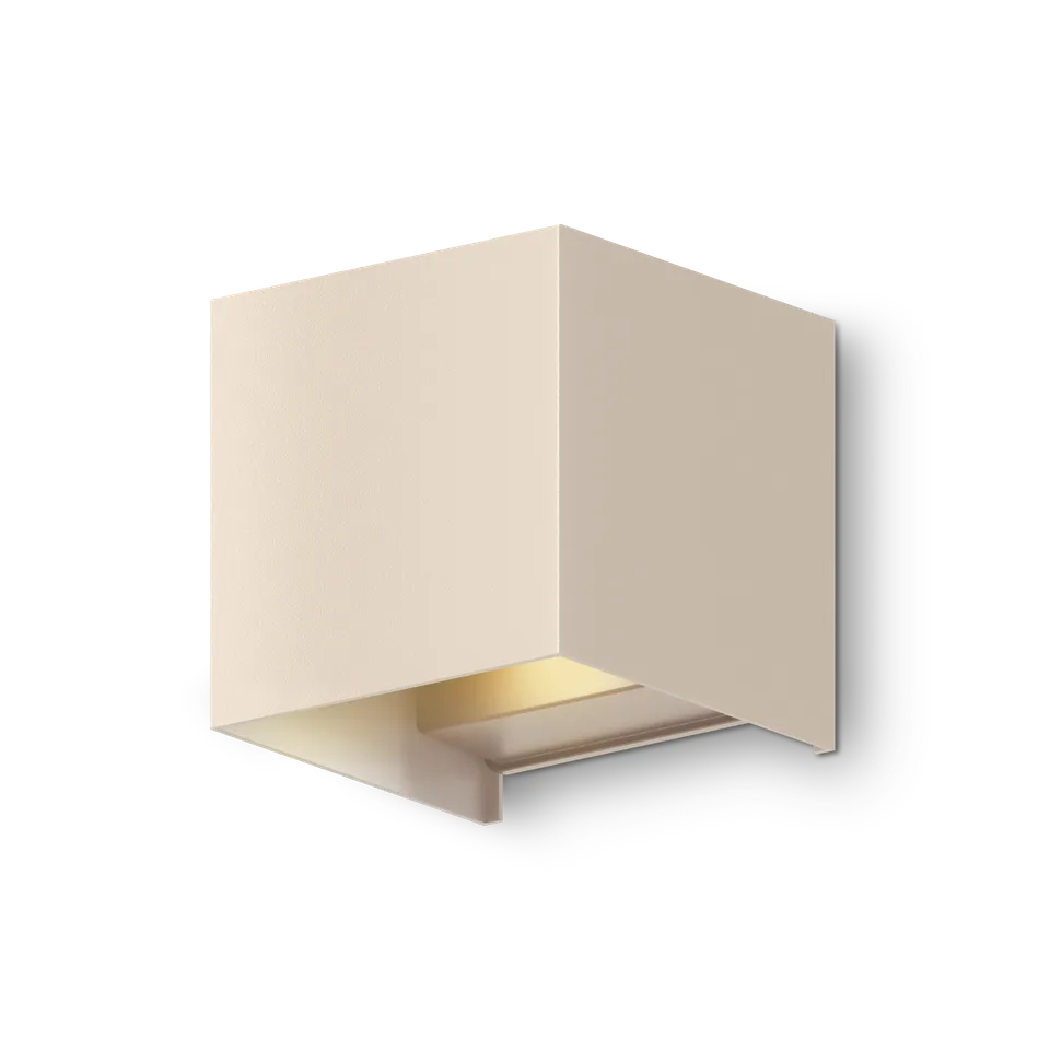 calex-bari-applique-murale-up-down-led-sable-7w-3000k image 1