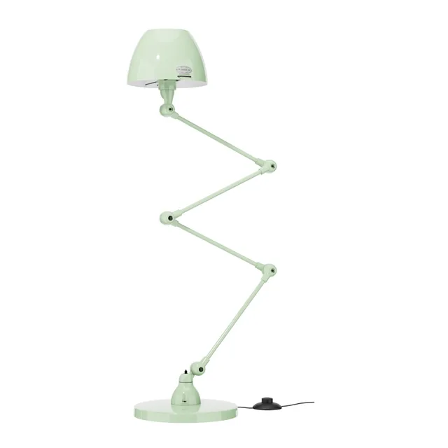 jield-aicler-aic433-vert-d-eau-lampadaire-4-bras-articul-s-france image 1