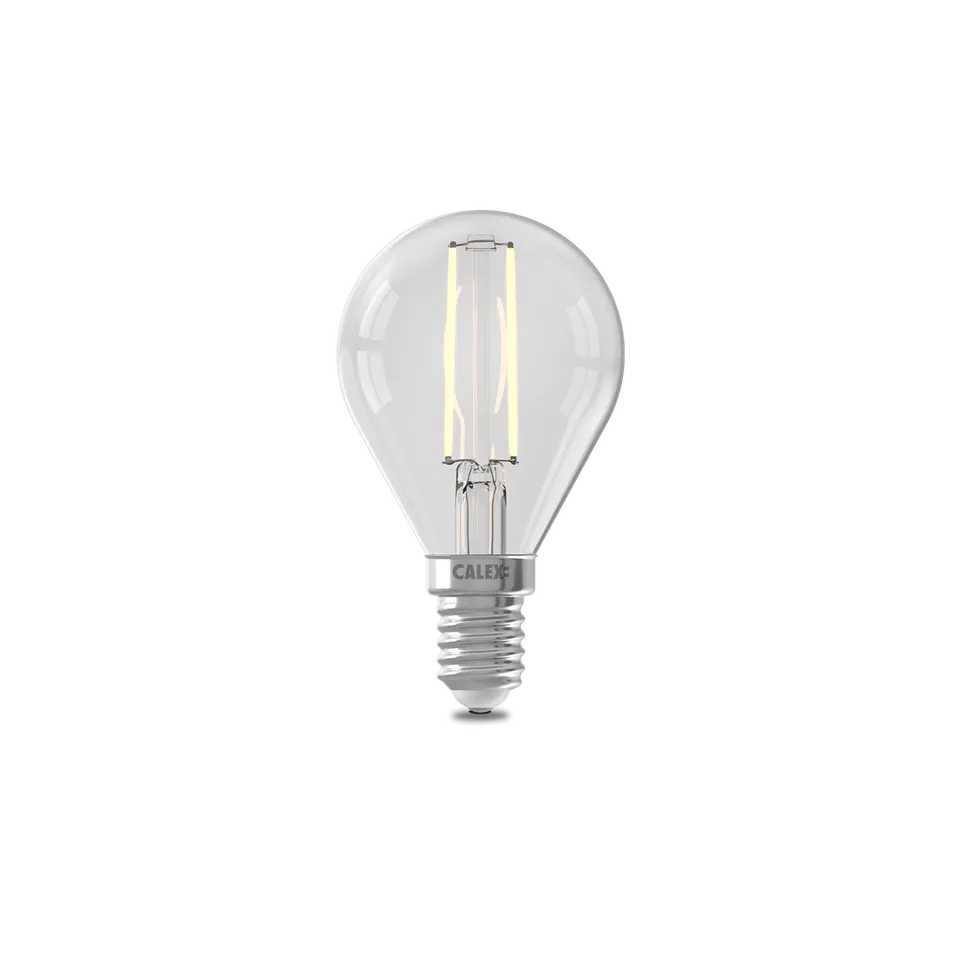 calex-lampe-led-filament-e14-p45-transparent image 1