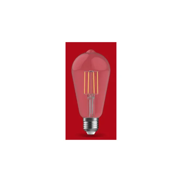 aluminor-ampoule-led-e27-8w-1055-lm-2700k-filament-edison-transparente image 1