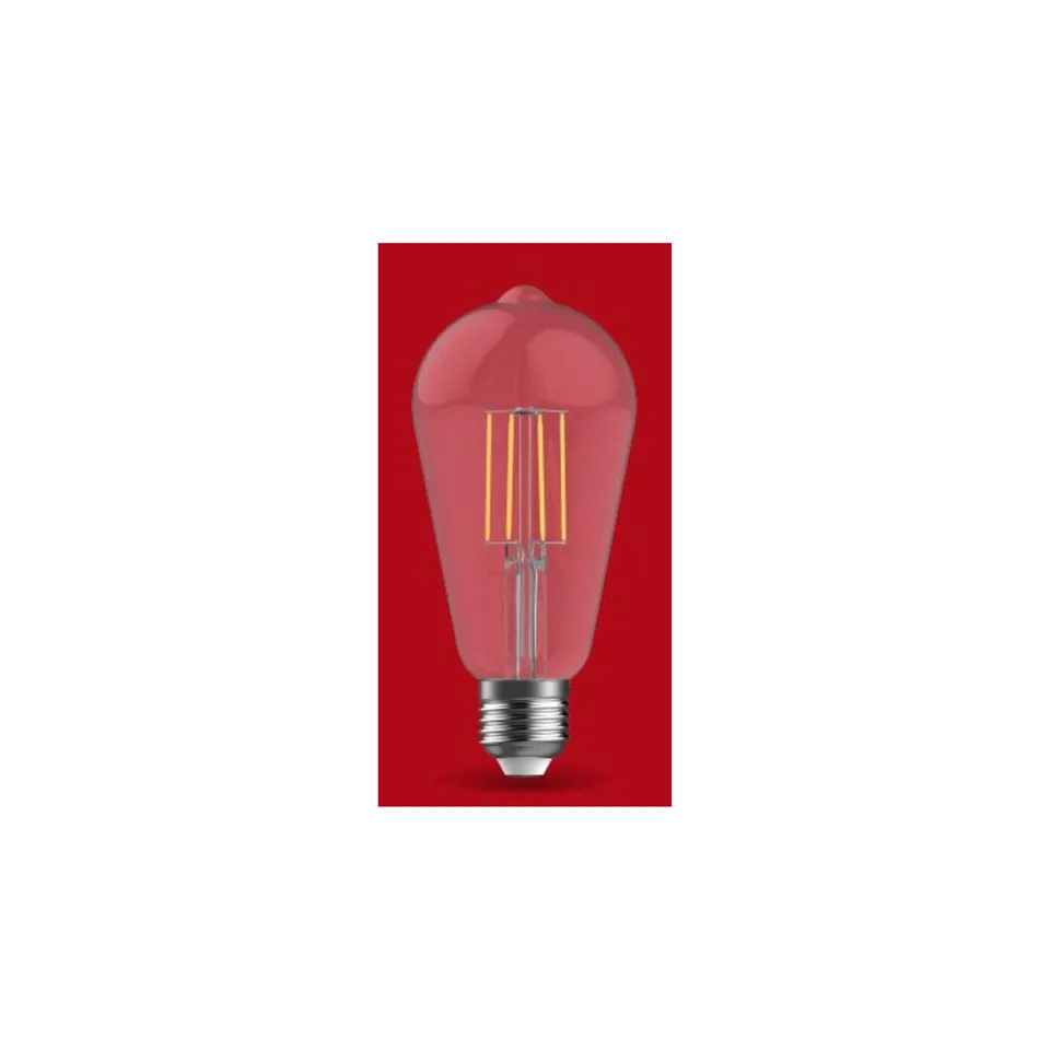 aluminor-ampoule-led-e27-8w-1055-lm-2700k-filament-edison-transparente image 1