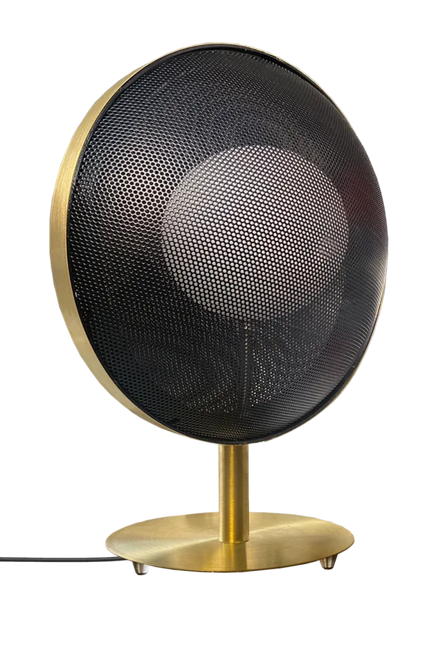 aluminor-cybelle-lt-lampe-poser-coquille-noire-et-dor-e image 1