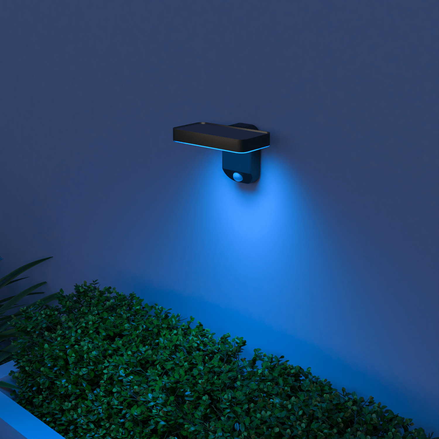 calex-smart-applique-murale-solaire-ext-rieure-rgb-cct-noire image 4