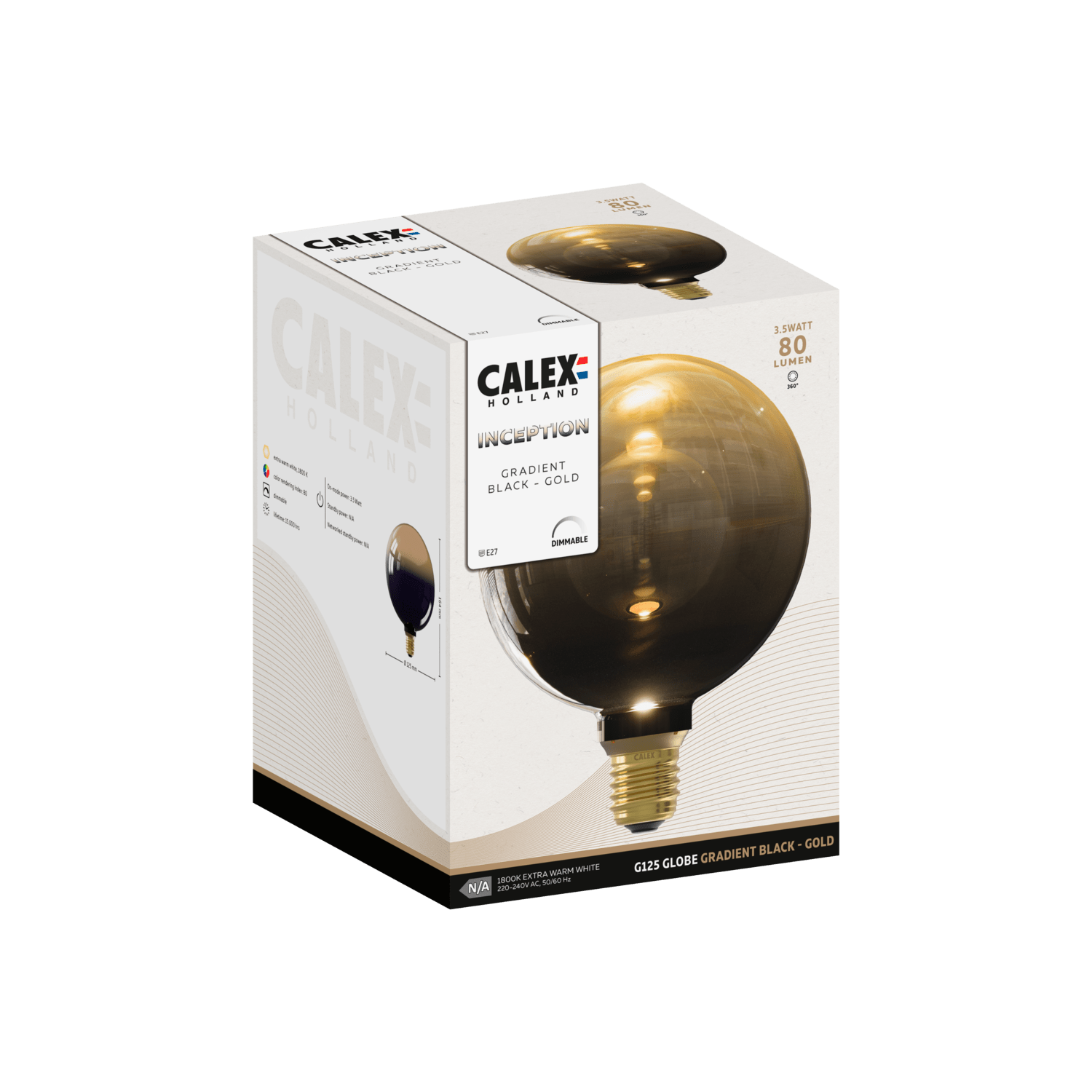 calex-ampoule-inception-led-e27-g125-d-grad-noir-or image 3