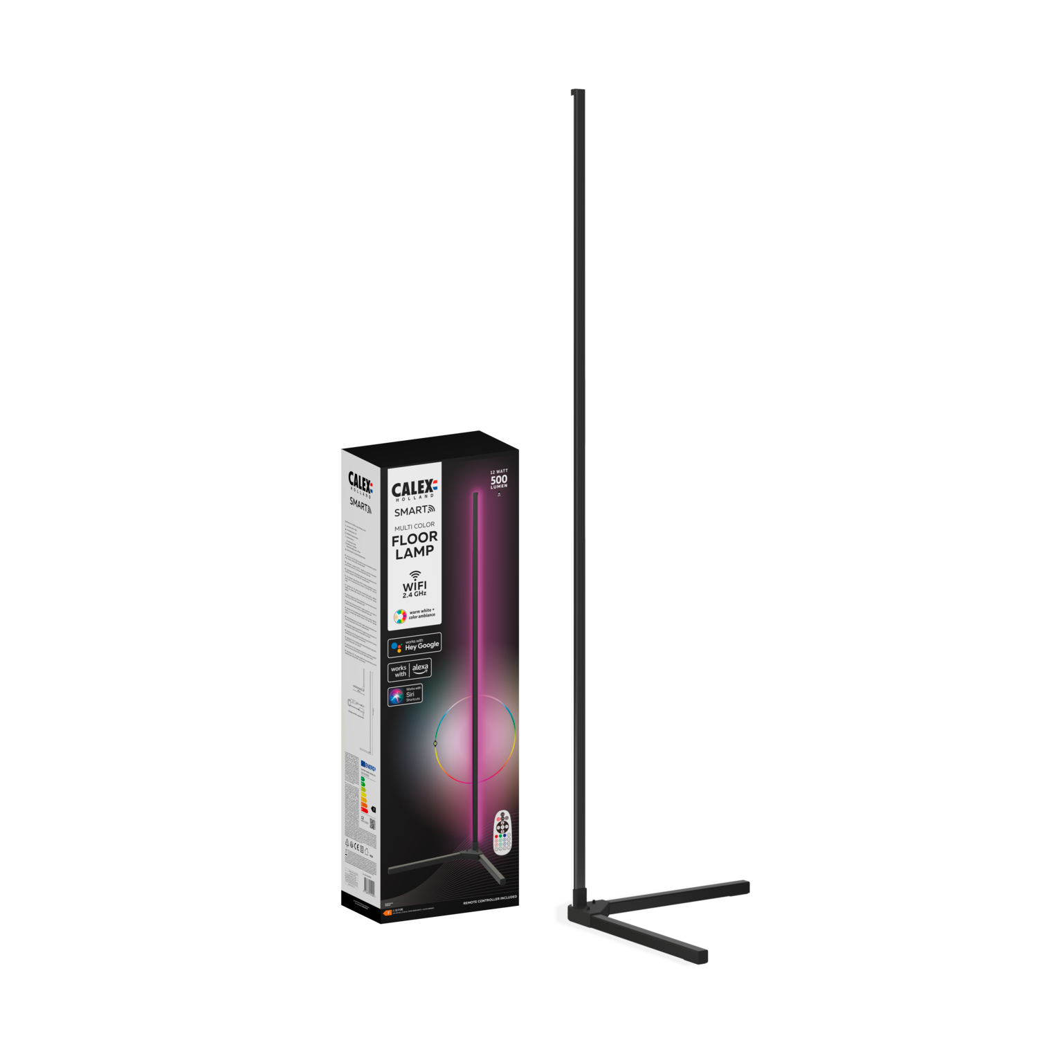 calex-smart-lampadaire-rgb-cct-140-cm image 2