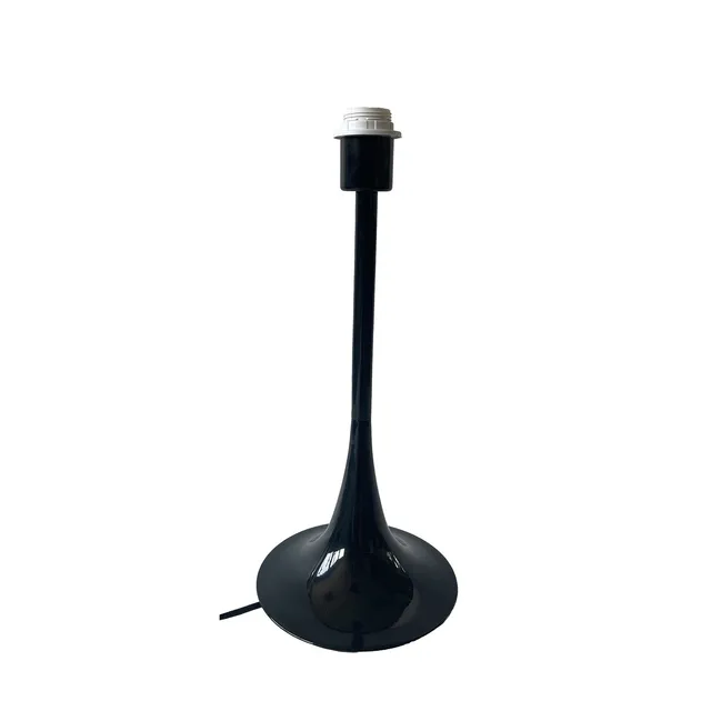 aluminor-pied-de-lampe-trompette-m-tal-e27-sans-abat-jour image 1