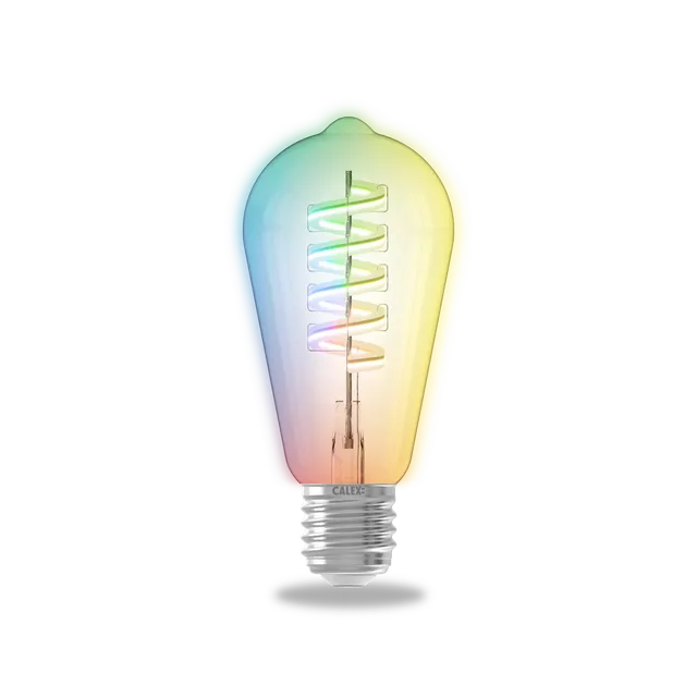 calex-smart-lampe-led-filament-e27-rgb-blanc-chaud image 1