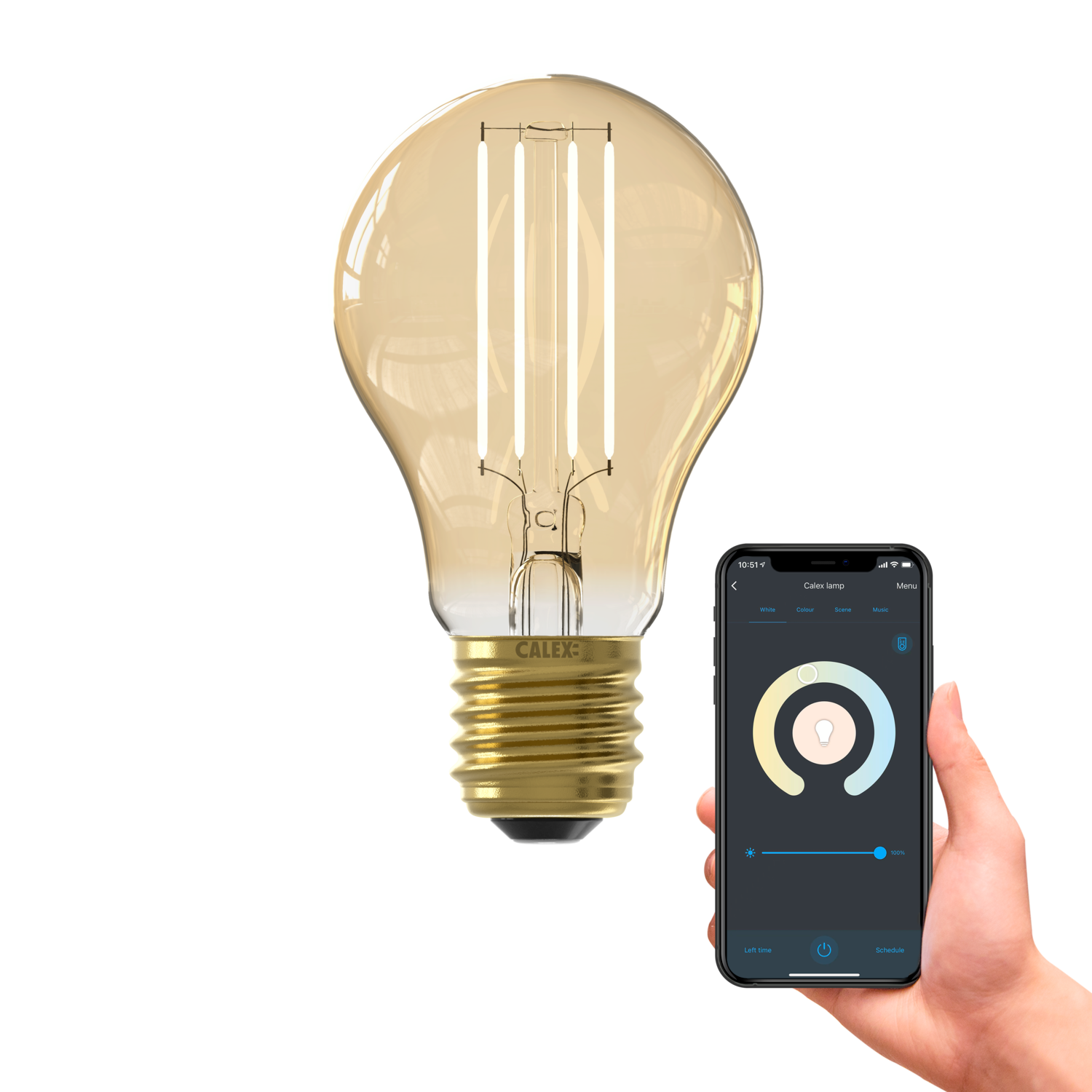 calex-smart-ampoule-led-e27-filament-a60-cct-dor image 2