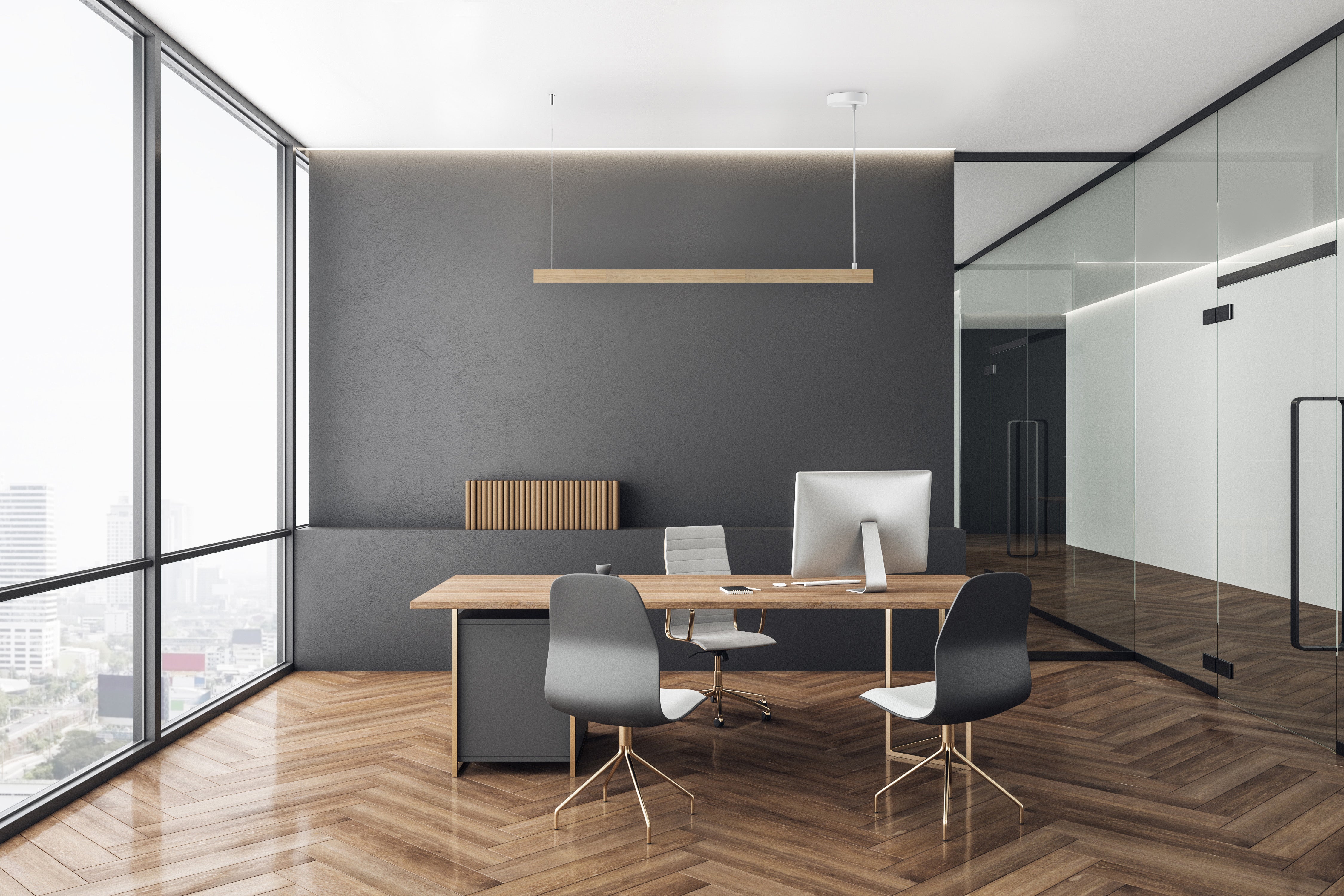 aluminor-linha-s-suspension-bois-h-tre-led-blanc-noir image 4