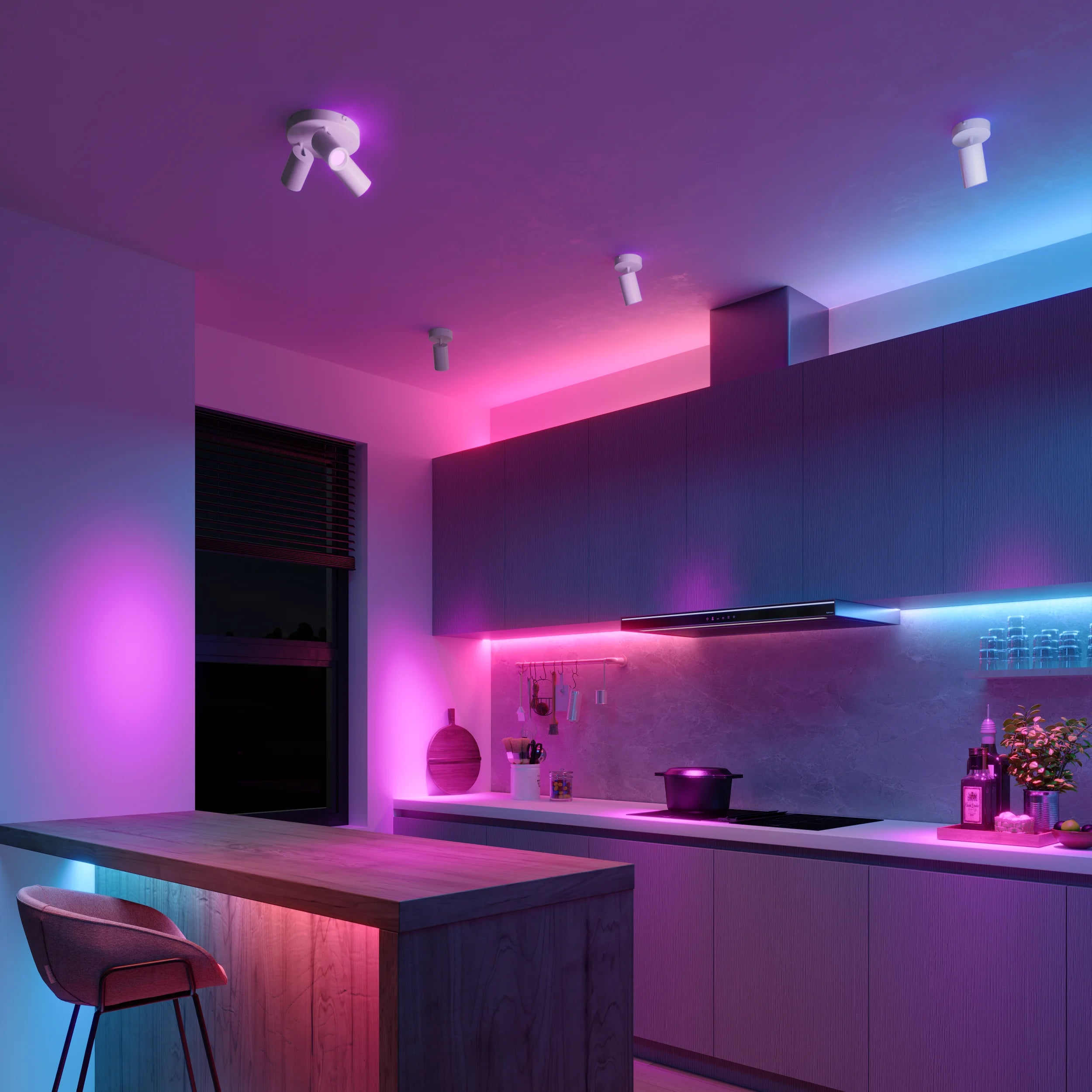 calex-smart-plafonnier-spot-3-lumi-res-blanc-connect-rgb-cct image 4