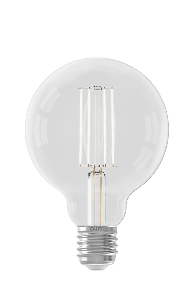 calex-filament-ampoule-led-e27-g95-transparente-7w-blanc-tr-s-chaud image 1