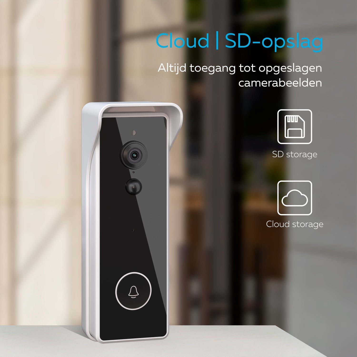 calex-smart-sonnette-vid-o-2k-sans-fil-noir image 8