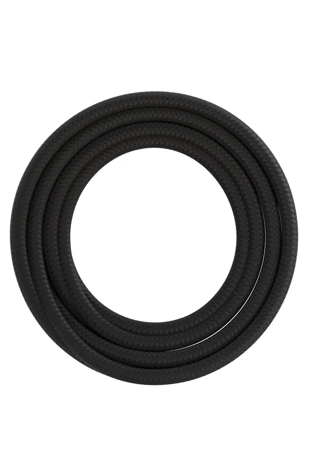calex-creations-c-ble-tissu-noir-3-m-tres-pour-suspension image 1