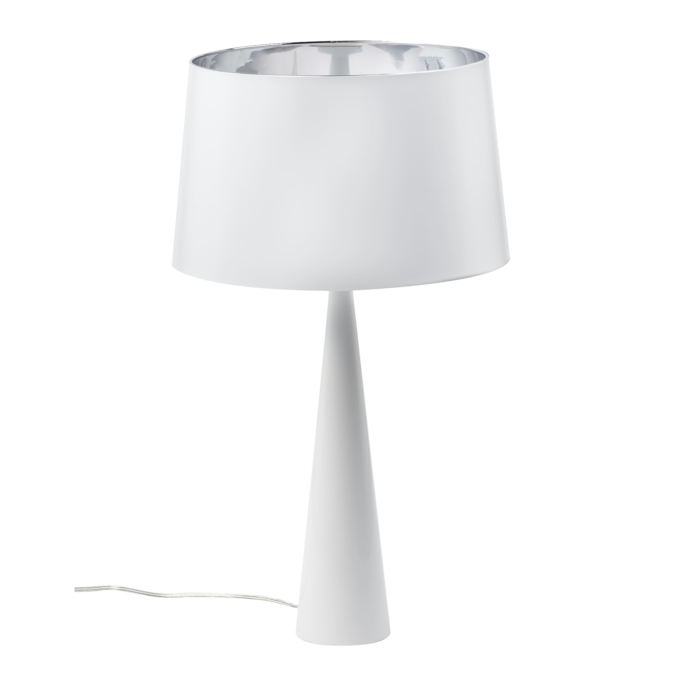 aluminor-totem-lt-lampe-poser-blanche-pied-acier image 1