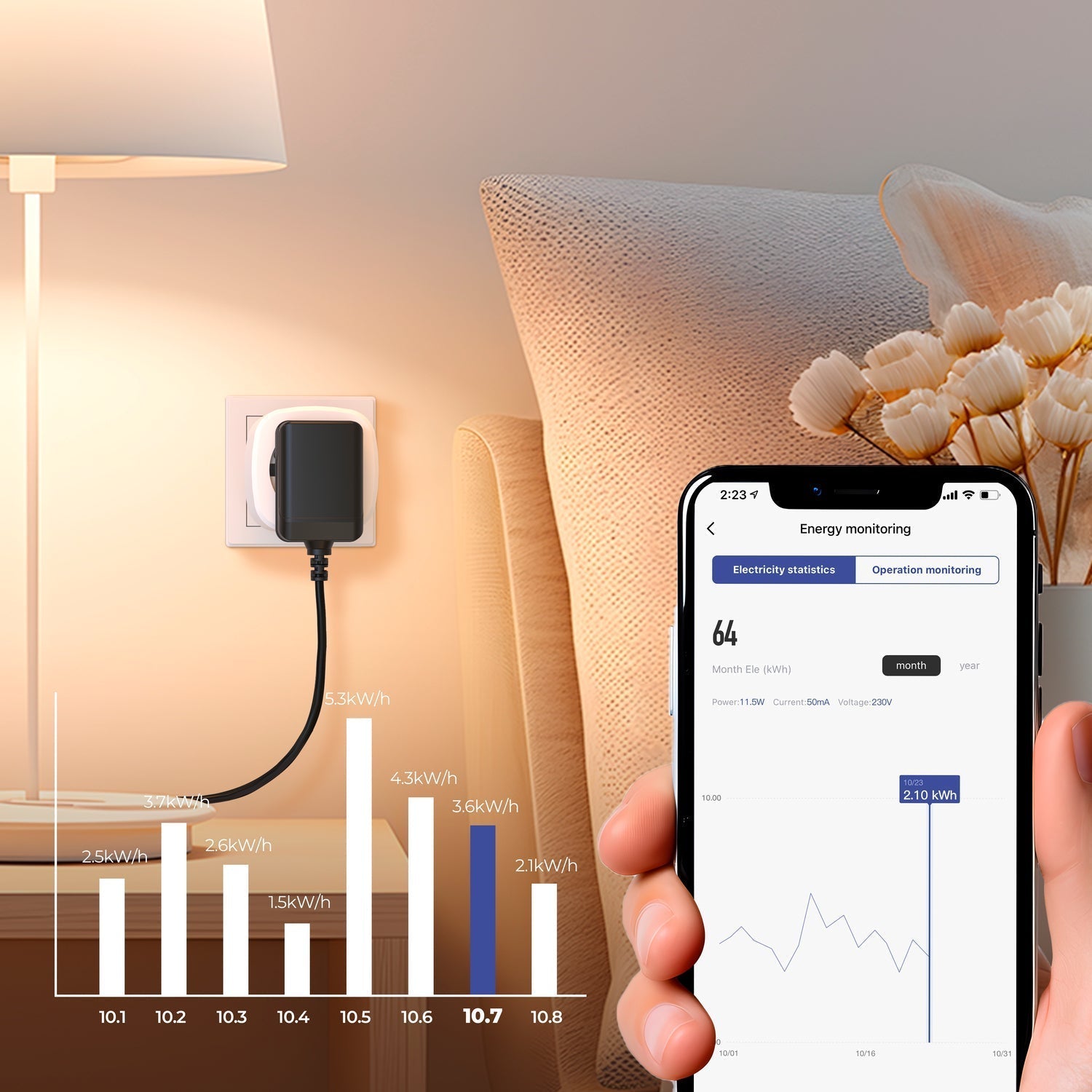 calex-smart-prise-connect-e-compteur-d-nergie-be-fr image 4