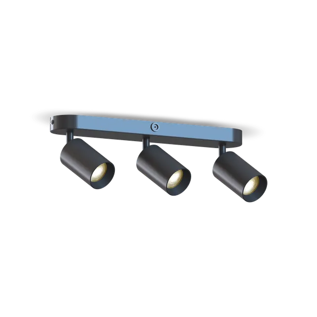 calex-spot-plafonnier-ovale-3x-gu10-noir image 1