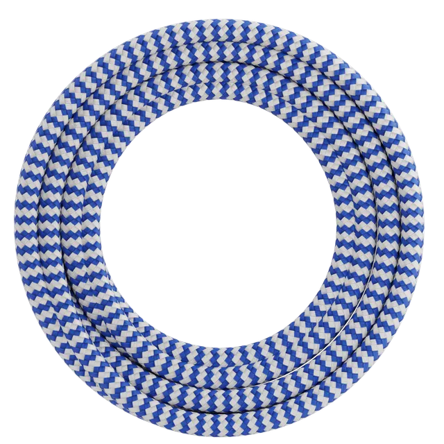 calex-creations-c-ble-textile-1-5-m-bleu-blanc-pour-suspension image 1