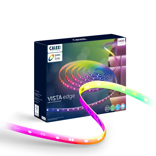 calex-vista-bande-led-20m-rgbcctic-avec-t-l-commande image 1