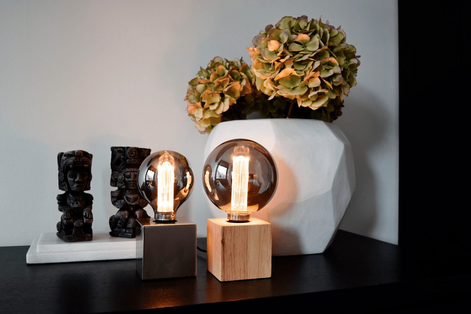 calex-lampe-de-table-square-e27-argent-e-sans-ampoule image 4