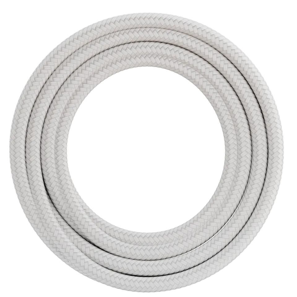 calex-creations-c-ble-tissu-blanc-3-m-tres image 1